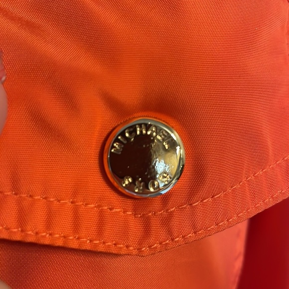 MICHAEL KORS woman’s trench coat / lightweight jacket GOLD HARDWARE size XS - Picture 11 of 17